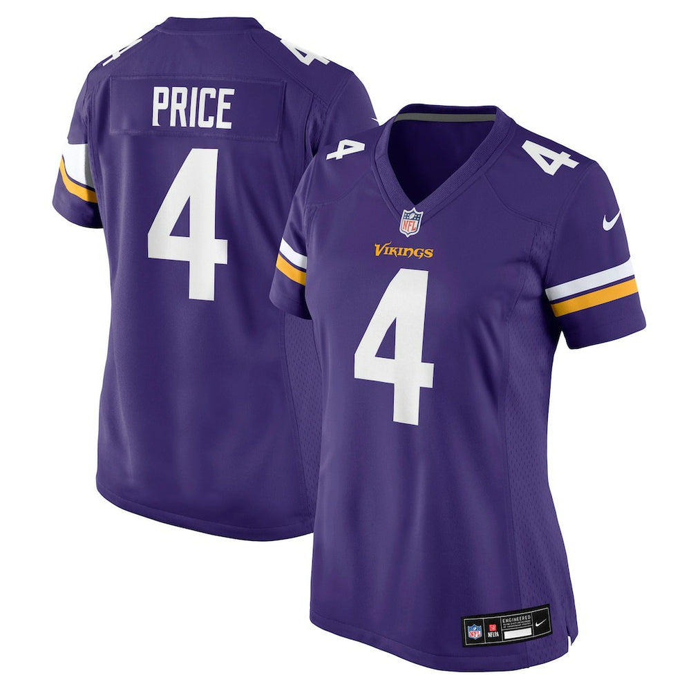 Minnesota Vikings Myles Price Women's Team Game Jersey | NFL Near me