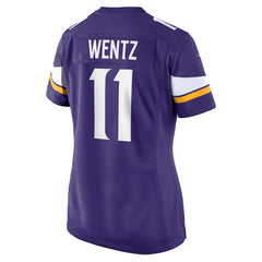 Minnesota Vikings Carson Wentz Women's Team Game Jersey | NFL Outlet