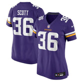Minnesota Vikings Zavier Scott Women's Team Game Jersey | NFL Outlet