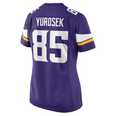 Minnesota Vikings Ben Yurosek Women's Team Game Jersey | NFL Hot