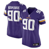 Minnesota Vikings Tyrion Ingram-Dawkins Women's Team Game Jersey | NFL US
