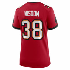 Tampa Bay Buccaneers Rashad Wisdom Women's Team Game Jersey | NFL Online