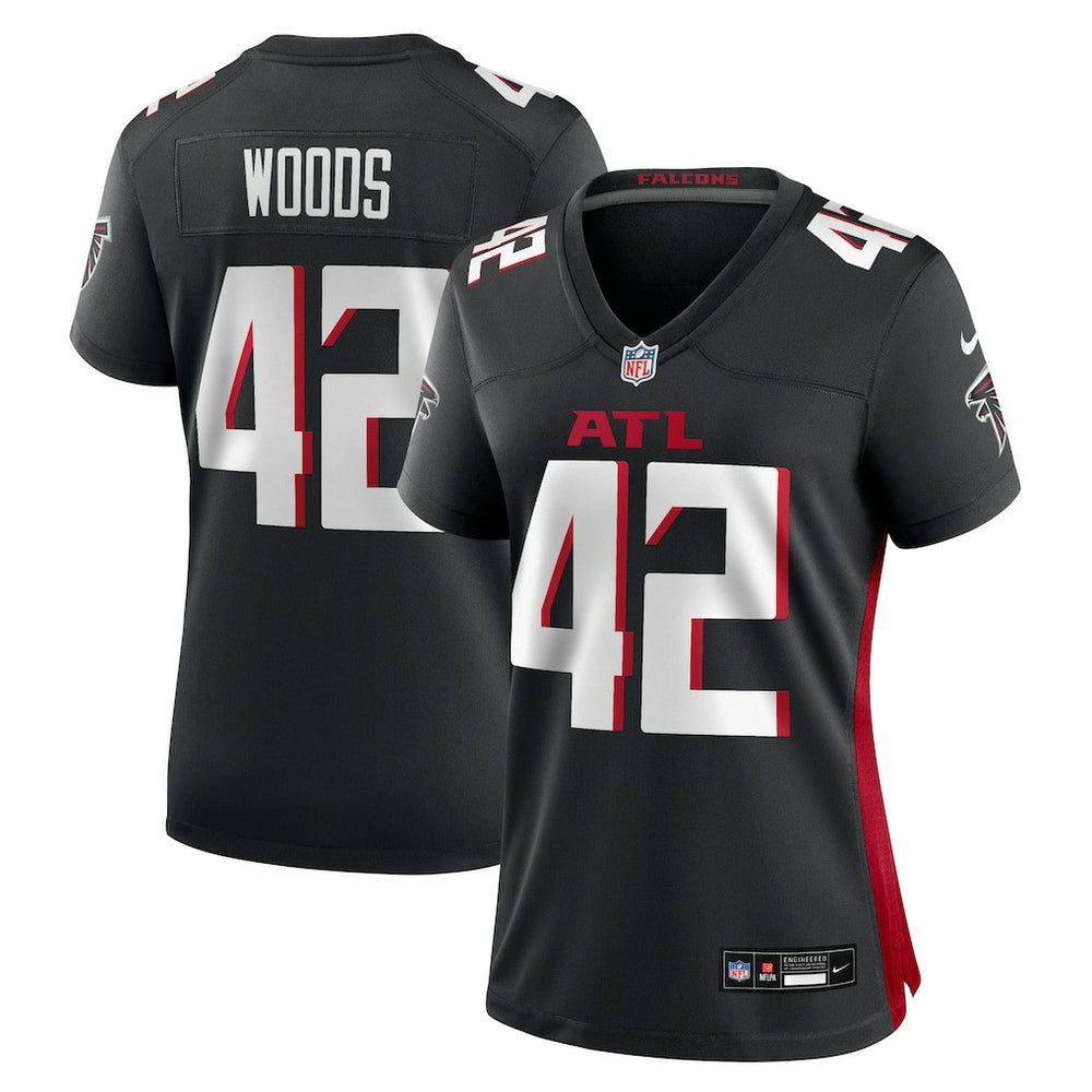 Atlanta Falcons Josh Woods Women's Team Game Jersey | NFL Outlet