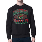 Minnesota Wild Starter Team Grit Graphic Fleece Pullover Sweatshirt - NHL Sweatshirts