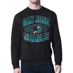 San Jose Sharks Starter Team Grit Graphic Fleece Pullover Sweatshirt - NHL Sweatshirts