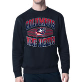 Columbus Blue Jackets Starter Team Grit Graphic Fleece Pullover Sweatshirt - NHL Sweatshirts