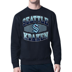 Seattle Kraken Starter Team Grit Graphic Fleece Pullover Sweatshirt - NHL Sweatshirts