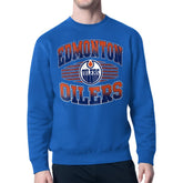 Edmonton Oilers Starter Team Grit Graphic Fleece Pullover Sweatshirt - NHL Sweatshirts