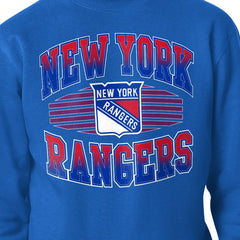 New York Rangers Starter Team Grit Graphic Fleece Pullover Sweatshirt - NHL Sweatshirts