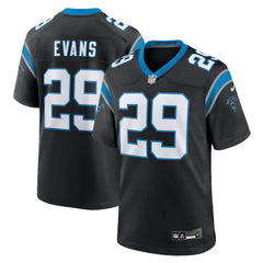 Carolina Panthers Akayleb Evans Team Game Jersey | NFL Sale