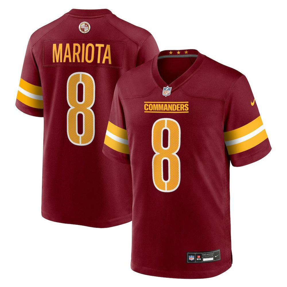 Washington Commanders Marcus Mariota Team Game Jersey | NFL Near me