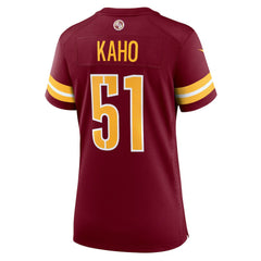 Washington Commanders Ale Kaho Women's Team Game Jersey | NFL Sale