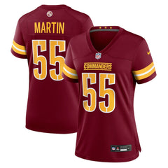 Washington Commanders Jacob Martin Women's Team Game Jersey | NFL Hot