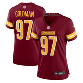 Washington Commanders Eddie Goldman Women's Team Game Jersey | NFL Hot