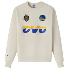 Natural Golden State Warriors OVO x NBA Fleece Sweatshirt sale | NBA