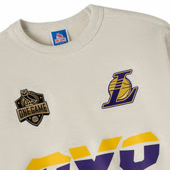 Natural Los Angeles Lakers OVO x NBA Fleece Sweatshirt | NBA