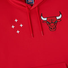 Red Chicago Bulls OVO x NBA Fleece Hoodie sale | NBA