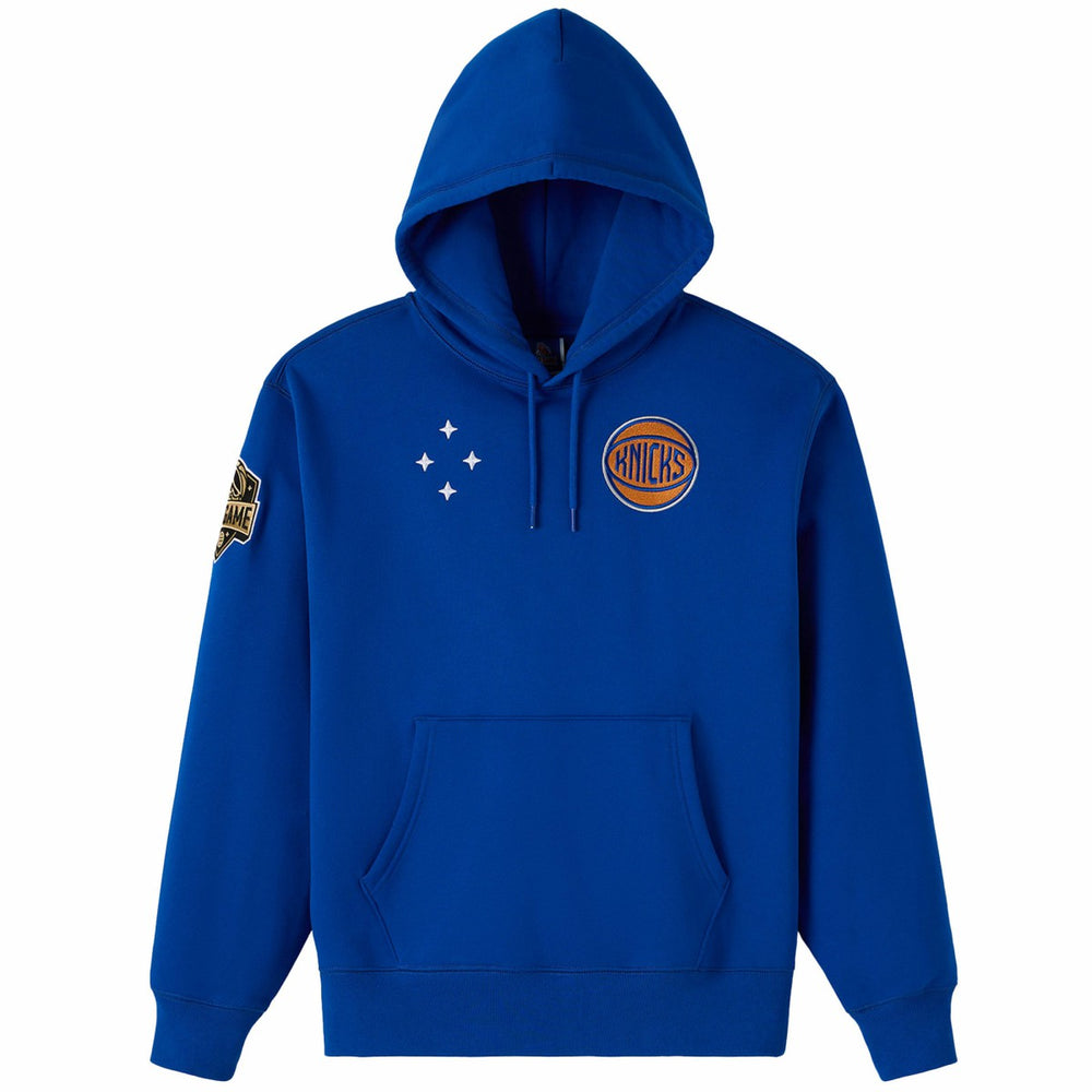 Blue New York Knicks OVO x NBA Fleece Hoodie | NBA