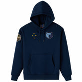 Navy Memphis Grizzlies OVO x NBA Fleece Hoodie | NBA