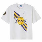 White Los Angeles Lakers OVO x NBA Heavyweight T-Shirt | NBA