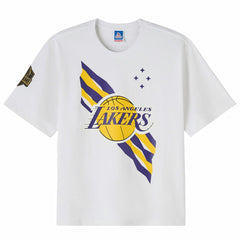 White Los Angeles Lakers OVO x NBA Heavyweight T-Shirt | NBA