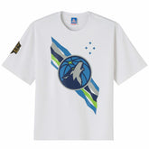 White Minnesota Timberwolves OVO x NBA Heavyweight T-Shirt | NBA