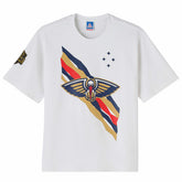 White New Orleans Pelicans OVO x NBA Heavyweight T-Shirt | NBA