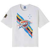 White Oklahoma City Thunder OVO x NBA Heavyweight T-Shirt | NBA