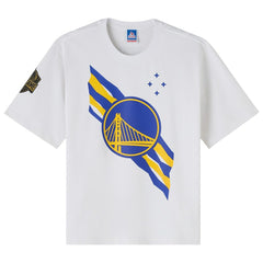 White Golden State Warriors OVO x NBA Heavyweight T-Shirt | NBA