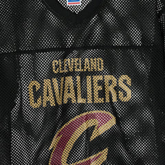 Black Cleveland Cavaliers OVO x NBA Mesh Football Fashion Jersey sale | NBA