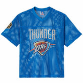 Blue Oklahoma City Thunder OVO x NBA Mesh Football Fashion Jersey | NBA