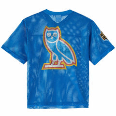 Blue Oklahoma City Thunder OVO x NBA Mesh Football Fashion Jersey | NBA