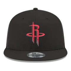 Black Houston Rockets Core Logo Meshback 9FIFTY Snapback Hat sale | NBA
