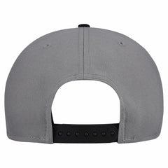 Gray Miami Heat Core Logo Storm Gray Two-Tone 9FIFTY Snapback Hat | NBA