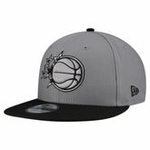 Gray Orlando Magic Core Logo Storm Gray Two-Tone 9FIFTY Snapback Hat | NBA
