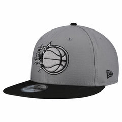 Gray Orlando Magic Core Logo Storm Gray Two-Tone 9FIFTY Snapback Hat | NBA