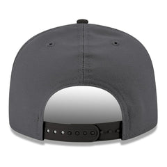 Gray/Black Philadelphia 76ers Logo 2-Tone 9FIFTY Snapback Hat | NBA