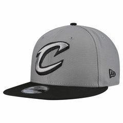 Gray Cleveland Cavaliers Core Logo Storm Gray Two-Tone 9FIFTY Snapback Hat sale | NBA