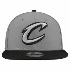 Gray Cleveland Cavaliers Core Logo Storm Gray Two-Tone 9FIFTY Snapback Hat sale | NBA