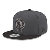 Gray/Black Boston Celtics Logo 2-Tone 9FIFTY Snapback Hat | NBA