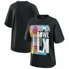 New England Patriots Super Bowl LX WEAR by Erin Andrews Women's Vintage Boyfriend T-Shirt | NFL Hot