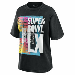 New England Patriots Super Bowl LX WEAR by Erin Andrews Women's Vintage Boyfriend T-Shirt | NFL Hot