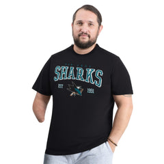 San Jose Sharks G-III Sports by Carl Banks Adaptive Classic Team Graphic T-Shirt - NHL T-shirts