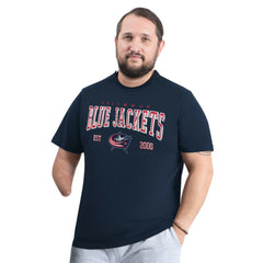 Columbus Blue Jackets G-III Sports by Carl Banks Adaptive Classic Team Graphic T-Shirt - NHL T-shirts