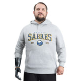 Buffalo Sabres G-III Sports by Carl Banks Adaptive Classic Team Spirit Fleece Hoodie - NHL Hoodies