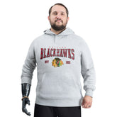 Chicago Blackhawks G-III Sports by Carl Banks Adaptive Classic Team Spirit Fleece Hoodie - NHL Hoodies
