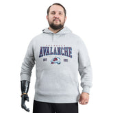 Colorado Avalanche G-III Sports by Carl Banks Adaptive Classic Team Spirit Fleece Hoodie - NHL Hoodies