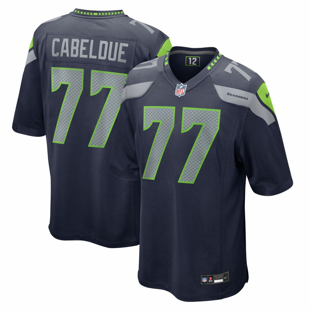 Seattle Seahawks Bryce Cabeldue Team Game Jersey | NFL Hot