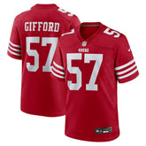 San Francisco 49ers Luke Gifford Team Game Jersey | NFL Discount
