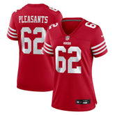 San Francisco 49ers Austen Pleasants Women's Team Game Jersey | NFL Hot